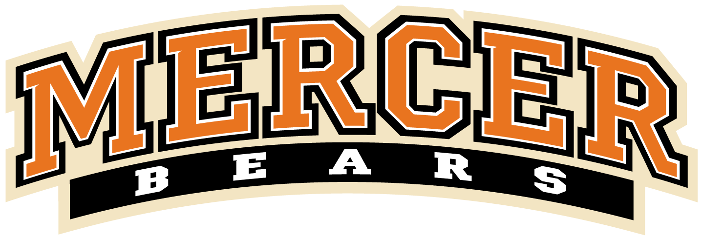 Mercer Bears 2007-Pres Wordmark Logo iron on paper